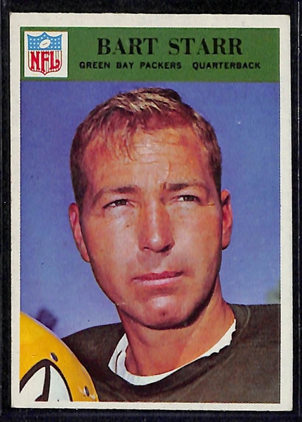 Lot Of 5 Philadelphia Football Cards 1965-1966 w. Brown