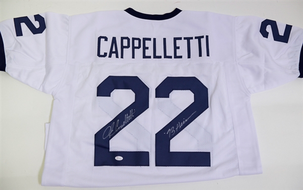 John Cappelletti Signed White Penn State Jersey - JSA