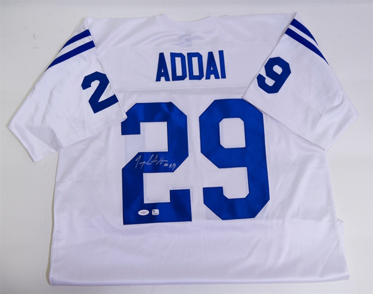 Joseph Addai Signed Colts Jersey - JSA