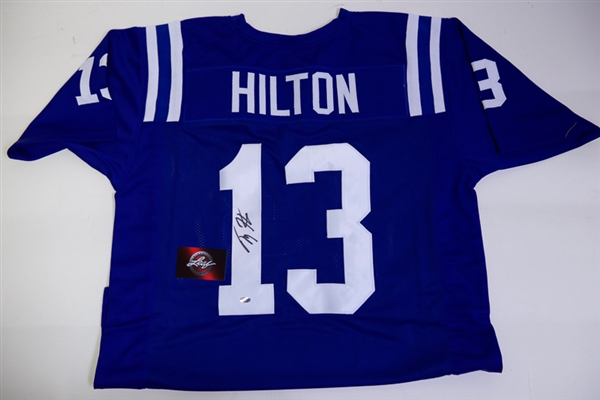 T.Y. Hilton Signed Colts Jersey - Leaf