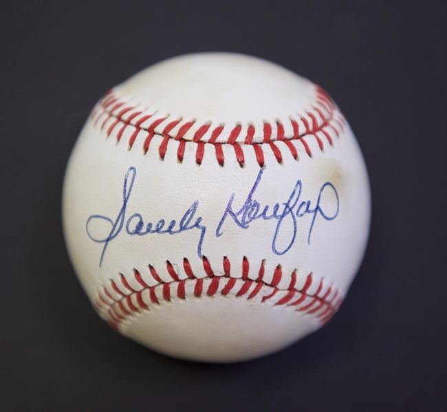 Sandy Koufax Signed Baseball - PSA/DNA