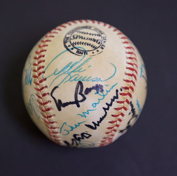Multi Signed Baseball by 21 Players w. Stars Including Musial, Ashburn, Ernie Banks & More - JSA