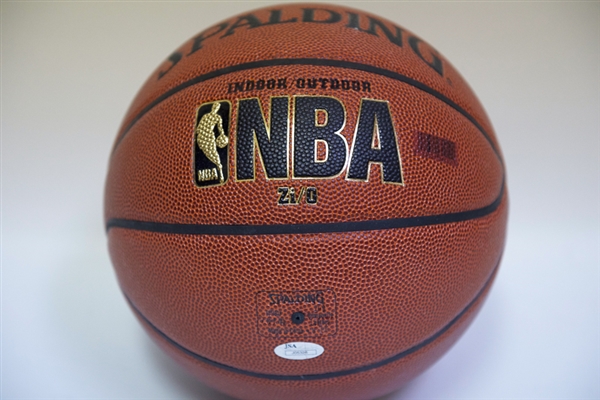 Bill Russell Autographed Spalding Basketball - JSA