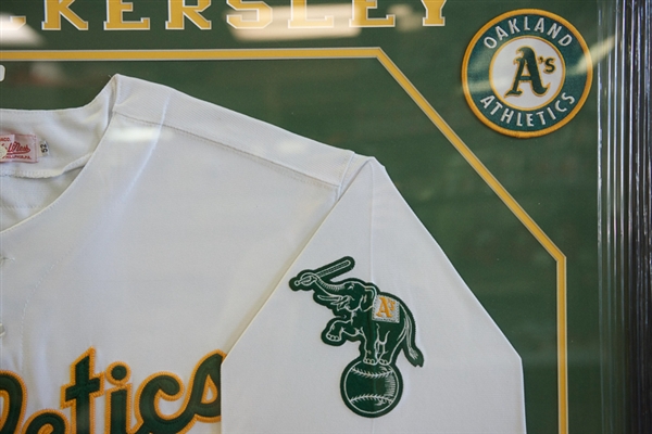 Dennis Eckersley Signed Oakland Athletics Framed Jersey - JSA