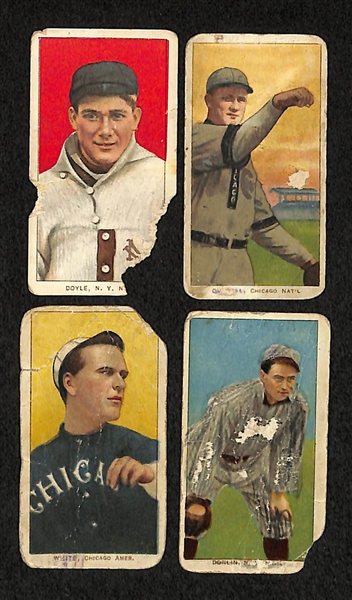 Lot of 12 - T206 & T205 Cards w. Leach