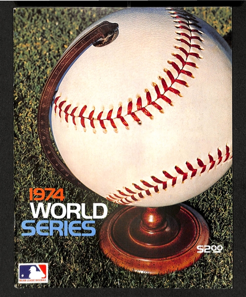 Lot Of 5 1970's World Series Programs w. 1978 Edition