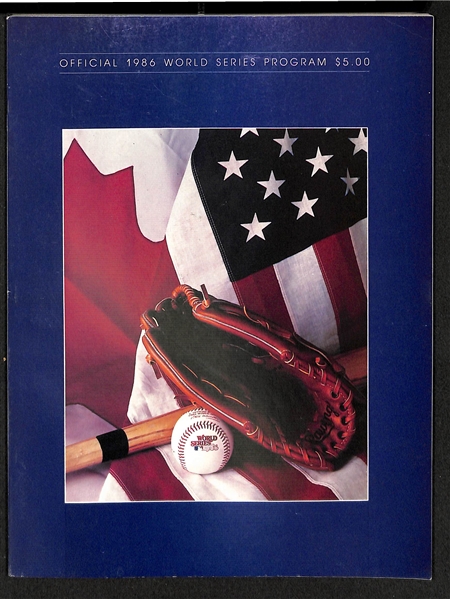 Lot Of 5 World Series Programs w. 1948 Edition