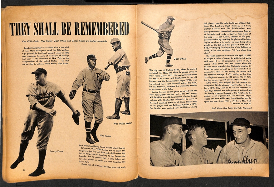 1941 Brooklyn Dodgers Yearbook