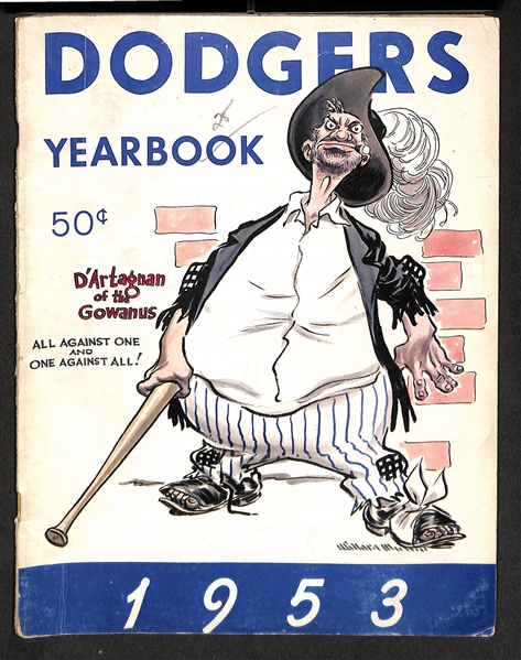 1953 & 1984 Dodgers Yearbooks