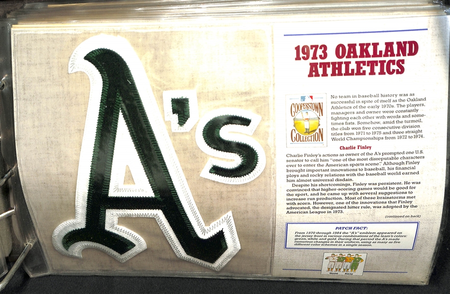 MLB 125 Years Of Baseball Patches Willabee & Ward Patch Collection
