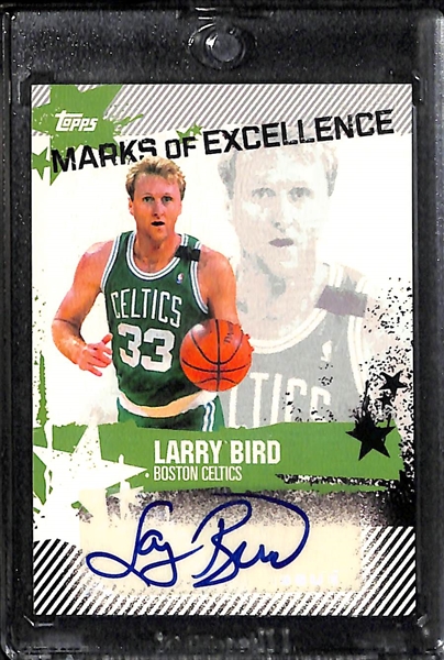 Lot Of 3 Larry Bird Autograph Cards