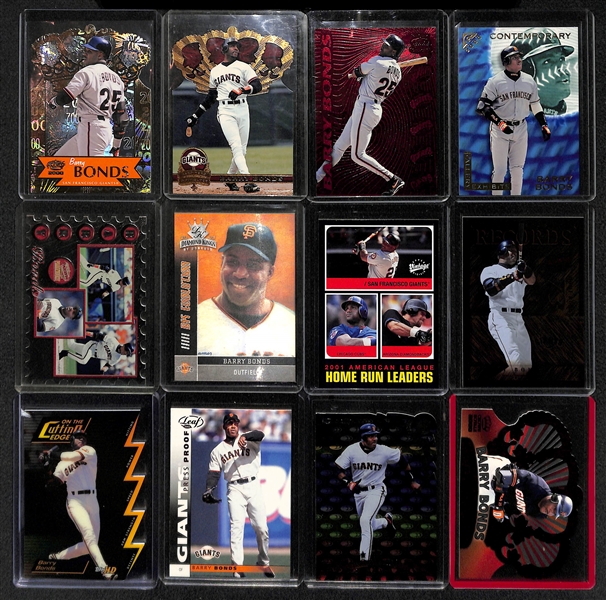 Lot of 240 Barry Bonds Cards w/ Inserts
