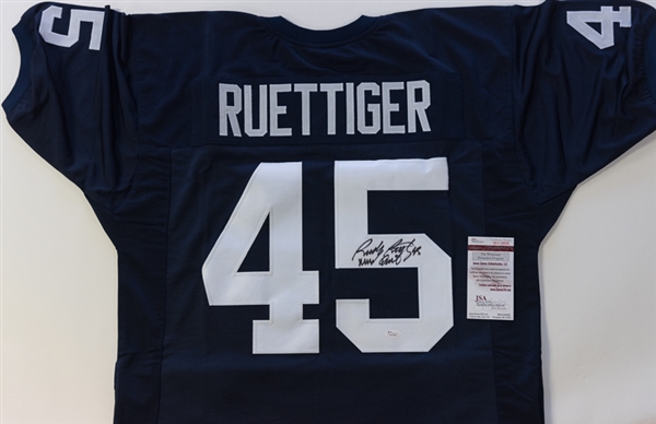 Rudy Ruettiger Signed Notre Dame Jersey - JSA