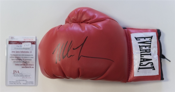 Mike Tyson Signed Everlast Boxing Glove - JSA