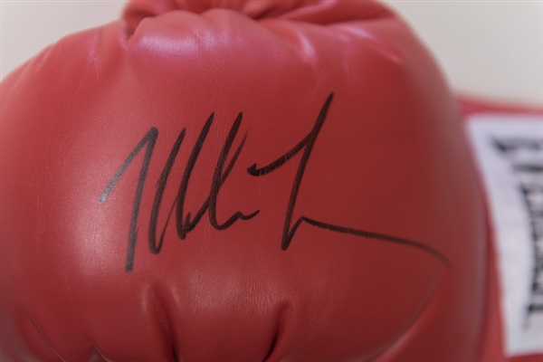 Mike Tyson Signed Everlast Boxing Glove - JSA