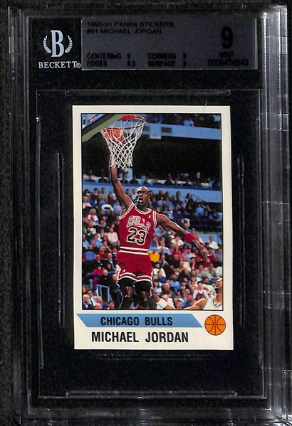 Mixed Sports Card Lot w. Michael Jordan - BVG