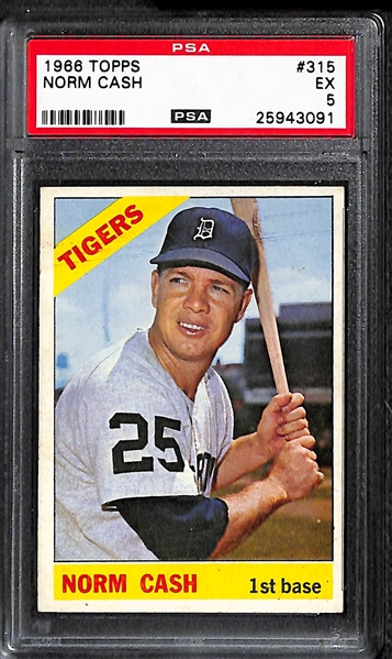 Lot of 9 - 1966 Topps & 11 - 1970 Topps Baseball Cards - All PSA Graded Auth - 8