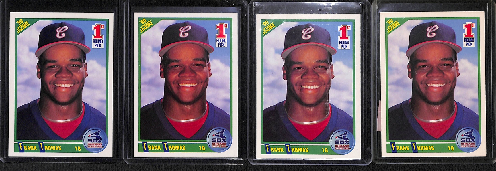Lot of 21 - 1990 Frank Thomas Rookie Cards