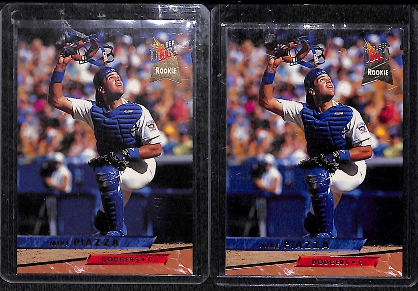 Lot of 28 - 1993 Mike Piazza Rookie Cards