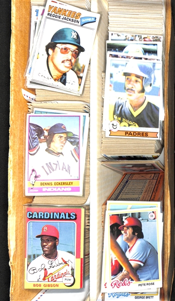 1300+ Different Topps Baseball Cards from 1975-1979