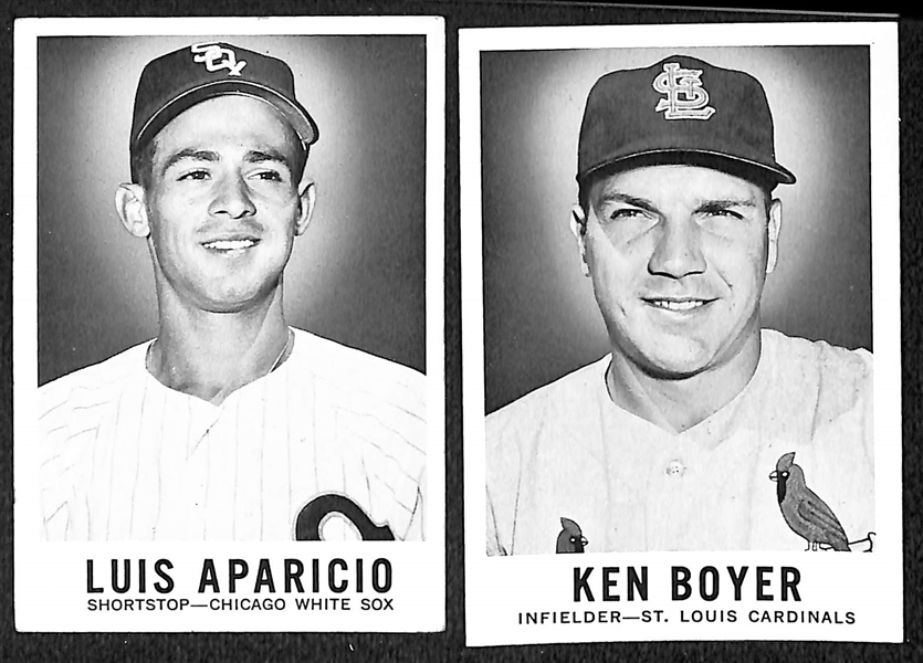 Lot of 88 1960 Leaf Baseball Cards w. Luis Aparicio