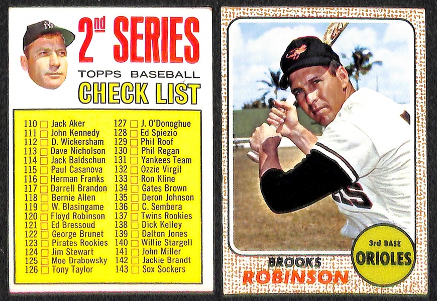 Lot of 102 1965-69 Topps Baseball Cards w. Warren Spahn