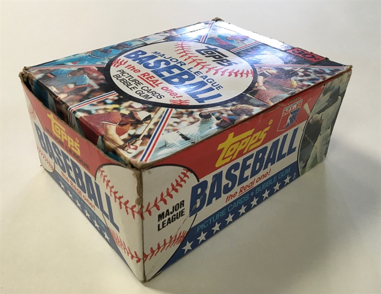 1981 Topps Baseball Wax Box - Missing 1 Pack