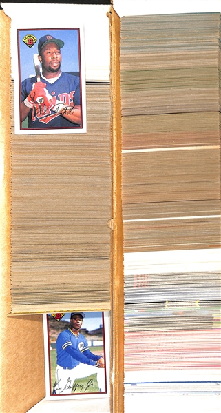 Lot Of 800+ Assorted 1970-1990 Baseball Cards
