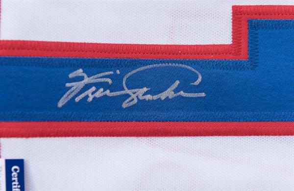 Fergie Jenkins (HOFer) Autographed Chicago Cubs Style Jersey (PSA/DNA) w/ Historic Autographs Box