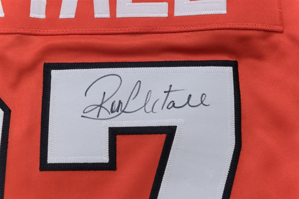 Ron Hextall Signed Philadelphia Flyers Style Jersey (JSA COA)