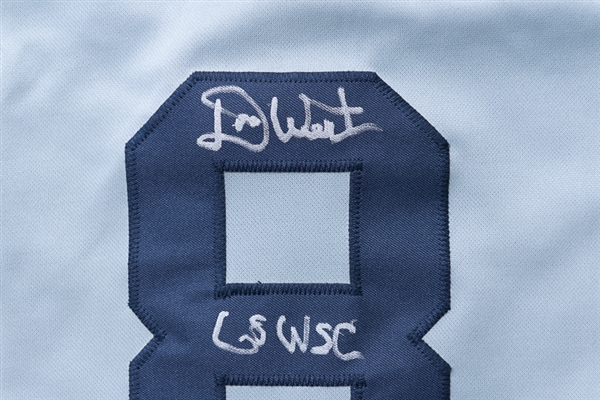 Don Wert Signed Detroit Tigers Style Jersey (JSA Witness COA) with 68 WS Champs Inscription