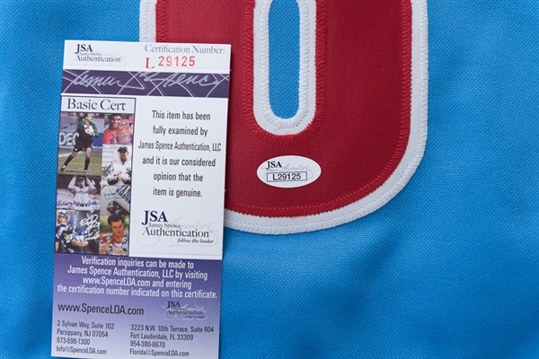Bob Boone Signed Phillies Style Jersey (JSA COA)