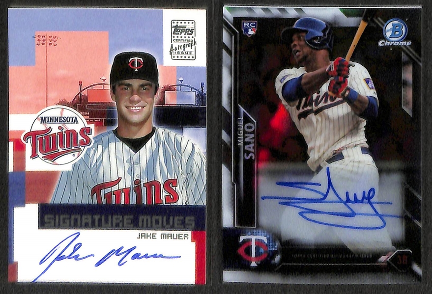 Lot Of 16 Baseball Stars Autograph Cards w. Hernandez & Price