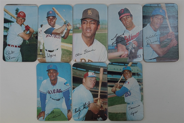 1970 Topps Super Baseball Partial Set (38 of 42 cards) w/ an Original Wrapper