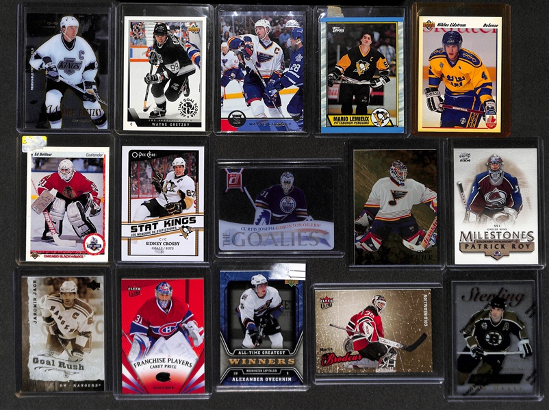 Lot Of 250+ Hockey Stars/Inserts/Parallel Cards w/ Gretzky