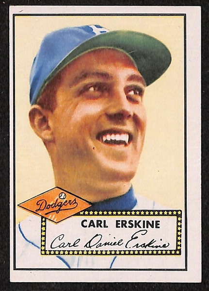 Lot of 6 - 1952 Topps & 10 - 1953 Bowman Baseball Cards