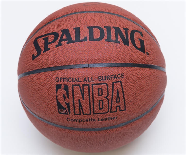 Kobe Bryant Autographed Spalding Basketball w/ JSA Letter of Authenticity