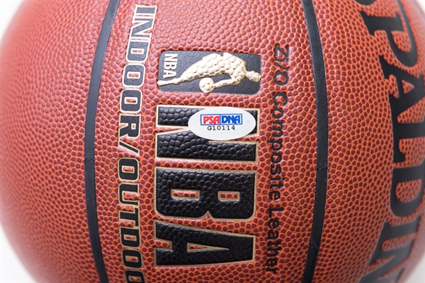 Kareem Abdul Jabbar Autographed Spalding Indoor/Outdoor NBA Basketball - PSA/DNA