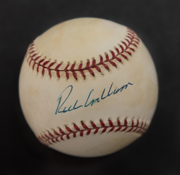 Richie Ashburn (Phillies HOFer) Signed Baseball and 8x10 Photo (Both Come w/ JSA COAs)