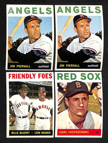 Lot of Over 560 Vintage Cards - 1962-1964 Topps Baseball Cards w/ Stars and SPs