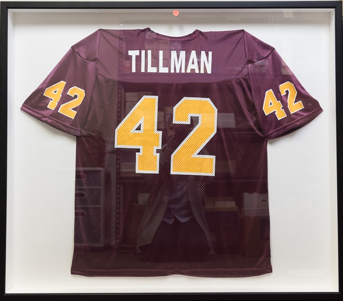 Pat Tillman Shadowboxed Arizona State Jersey