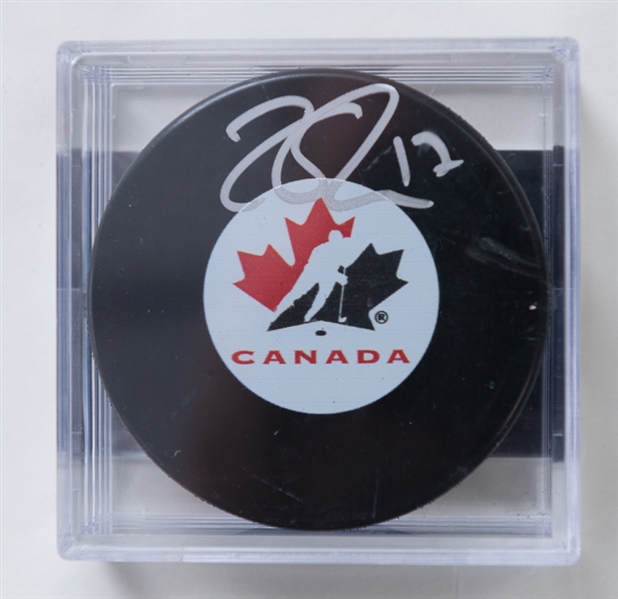 Connor McDavid Signed Hockey Puck - Certified Authentic by Leaf