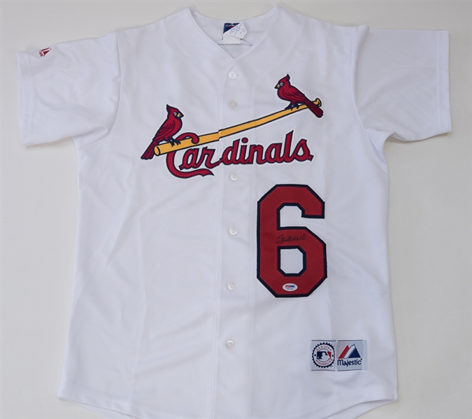 Stan Musial Signed Baseball Jersey - PSA/DNA