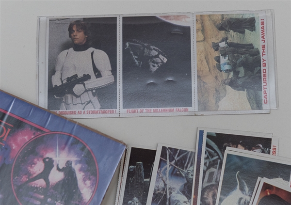 Star Wars Lot - Complete Sets/Non Sport Cards & Wrappers/Stickers/Comic Books/Giant Photo Cards/More!