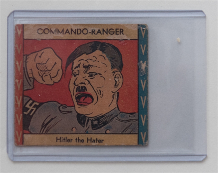 Lot of Non-Sport Cards Throughout the 1900s up to 1980s w. 1941 Strip Card CR-61 Hitler The Hater Card