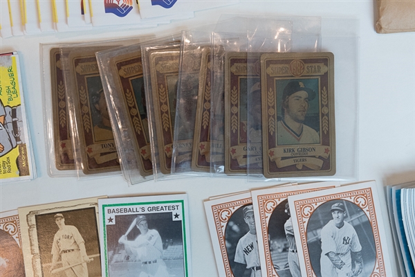 Vintage Mix of Oddball Sports Cards & Collectibles from the 1949 to 1990s