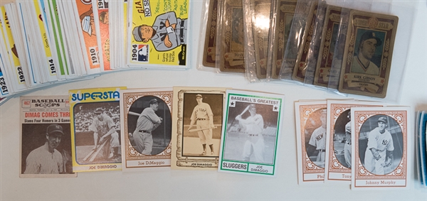 Vintage Mix of Oddball Sports Cards & Collectibles from the 1949 to 1990s