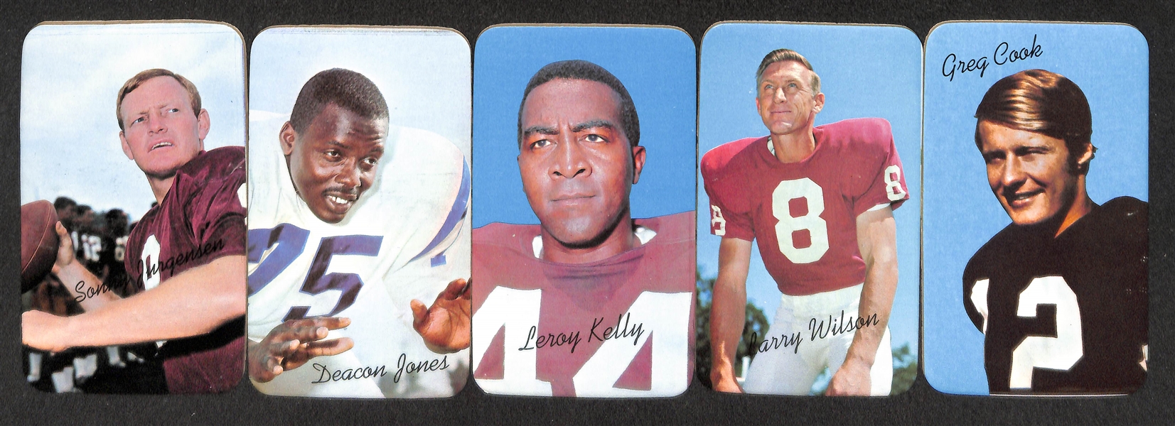 1 - Complete Set plus Multiples of the 1970 Topps Football Super Set