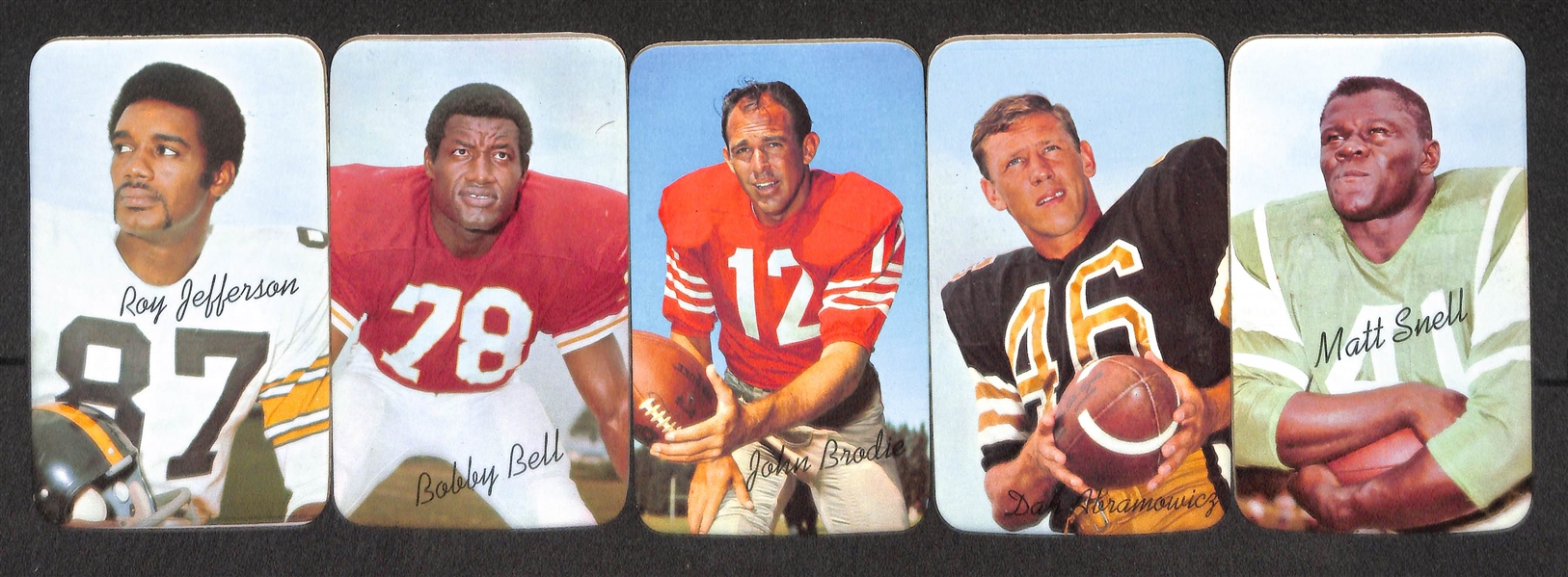 1 - Complete Set plus Multiples of the 1970 Topps Football Super Set