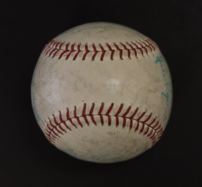 1963 Chicago White Sox Team Signed Baseball w. Nellie Fox - 25 Signatures